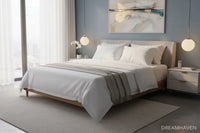Deep Hybrid Mattress - Memory Foam & Open Coil Support with Soft Fabric Finish