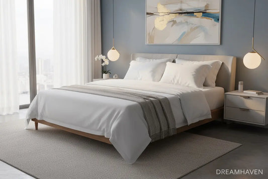 Deep Hybrid Mattress - Memory Foam & Open Coil Support with Soft Fabric Finish