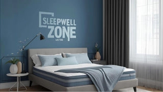 Deep Hybrid Mattress - Memory Foam & Open Coil Support with Soft Fabric Finish